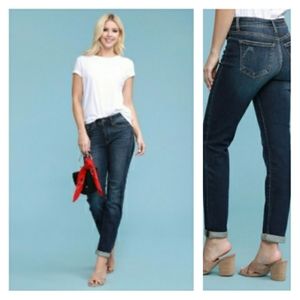 Judy Blue 11/30 Tapered Slim Fit Jeans Dark Wash JB82128DK